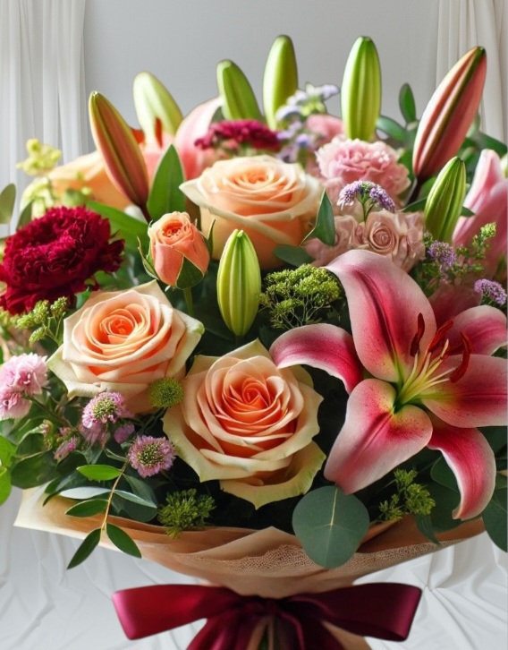 Ramos de flores para el dia de la madre